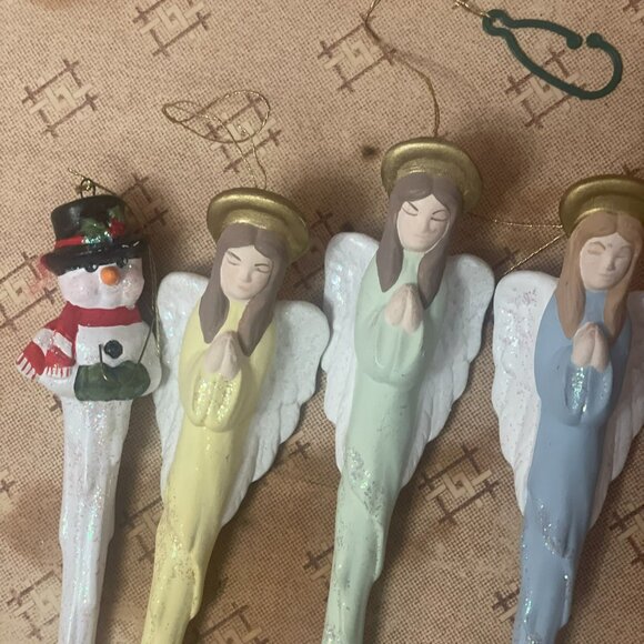 Handmade Ceramic Icicle Ornaments - Picture 4 of 8